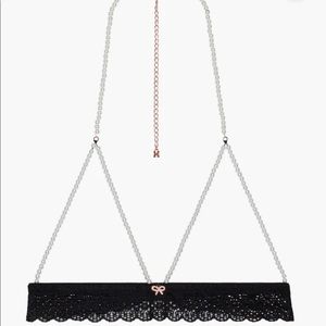 SAVAGE X FENTY pearl bralette